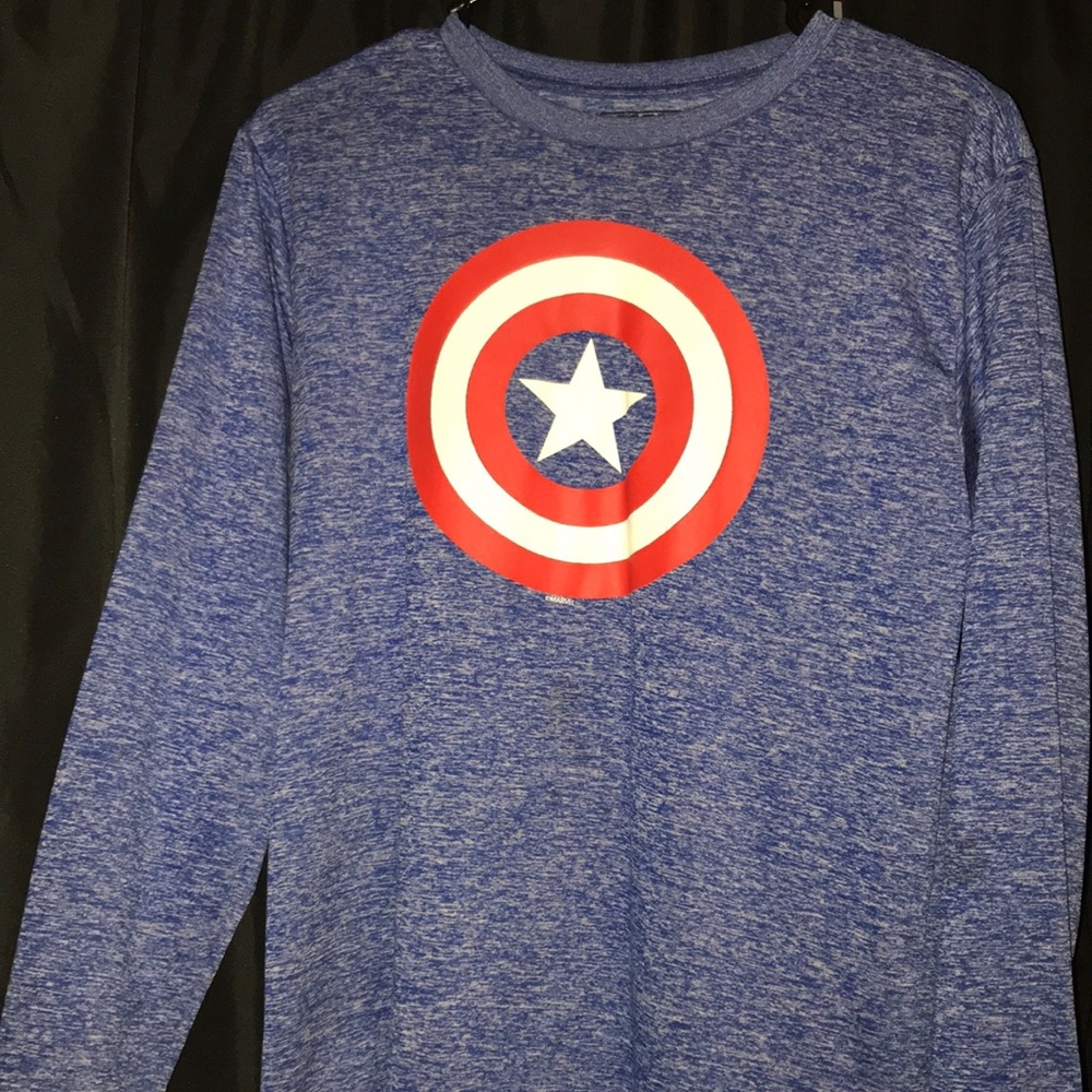 Captain America Long Sleeve